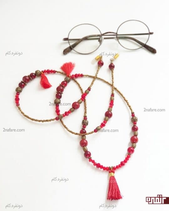 بند عینک رنگی