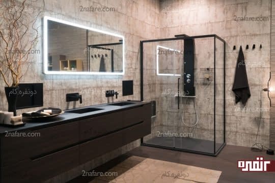 تبدیل دیوارهای حمام به یک نقطه ی کانونی در طراحی