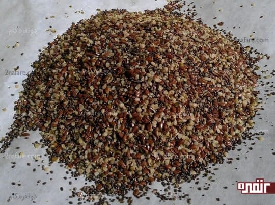 دانه چیا،کتان و شاهدانه