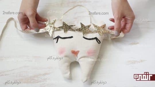 درست کردن هدبند ستاره برای دندان