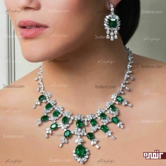 ست گوشواره و گردنبند