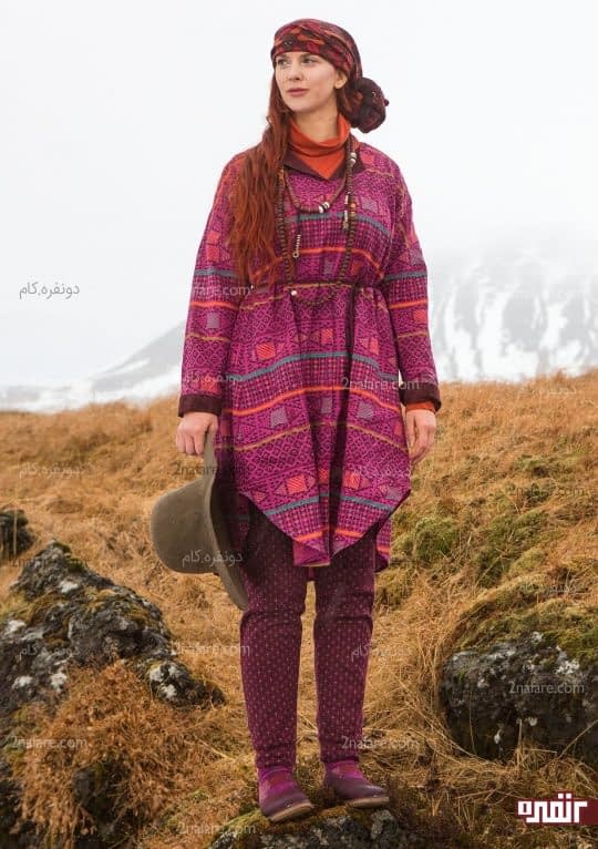 لباس های رنگی سرخابی