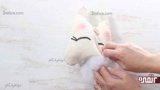 پر کردن بالشتک با پشم شیشه