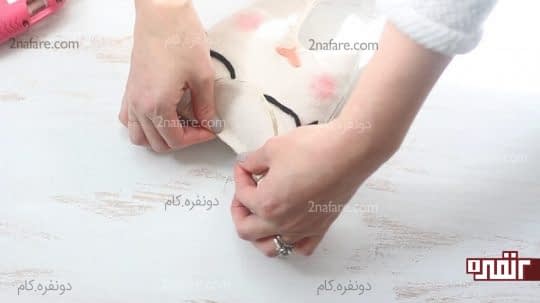 چسباندن قسمت بالای دندان