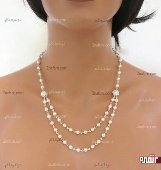 گردنبند بزرگ بدون گوشوار
