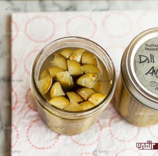 خیار شور بعد از گذشت حداقل 48 ساعت