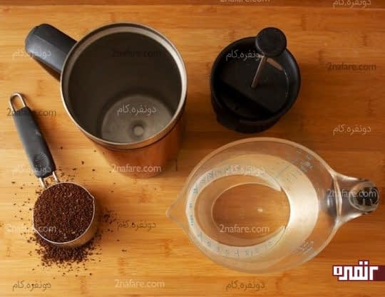وسایل مورد نیاز برای تهیه آیس کافی فرانسوی