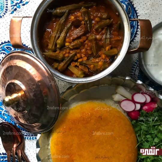 خورشت بامیه جنوبی