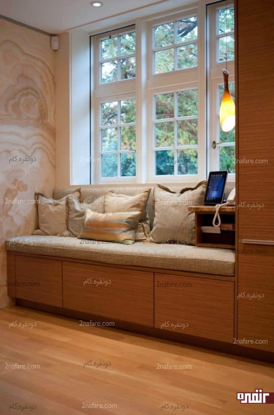 اختصاص طاقچه پنجره به فضای کار