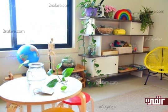 استفاده از گیاهان در دکوراسیون اتاق کودک