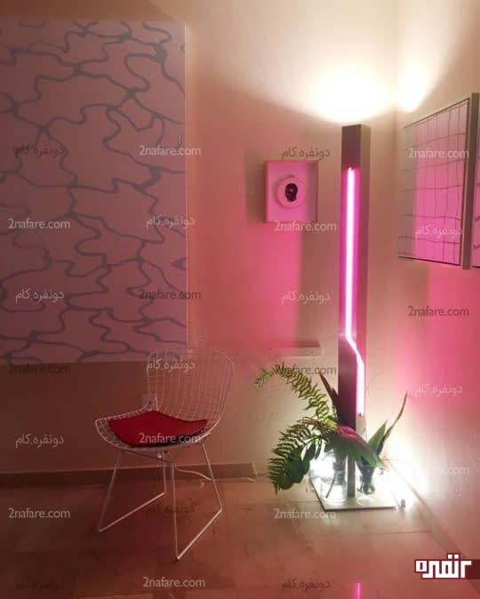 بکارگیری نورپردازی نئون در دکوراسیون داخلی