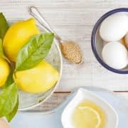 تخم مرغ و لیمو برای درخشندگی پوست