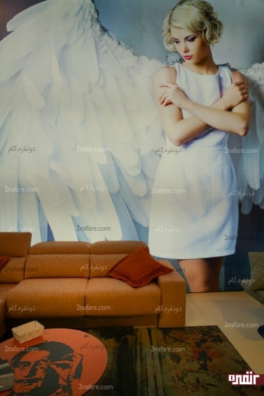 تزیین دیوار با تصاویر سه بعدی دیوار نما