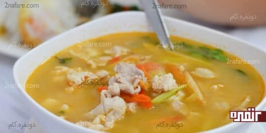درمان سرماخوردگی با سوپ مرغ