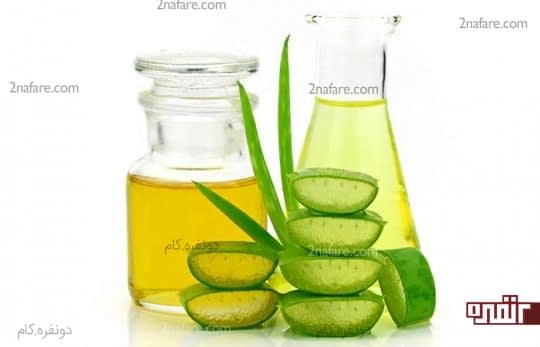 روغن کرچک و آلوئه ورا برای رفع خارش سر
