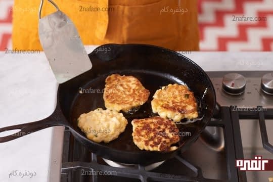 سرخ کردن کوکو