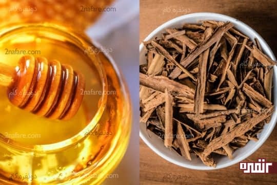 عسل و دارچین درمان آکنه