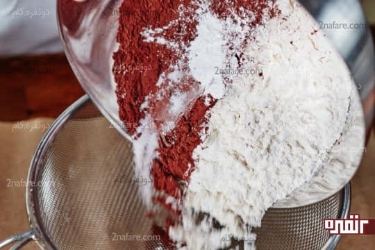 مخلوط کردن مواد خشک