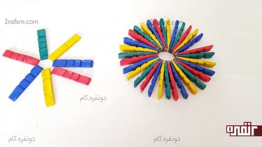 چسباندن همه چوب ها