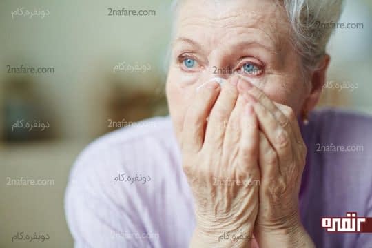 گریه یکی دیگر از علائم افسردگی