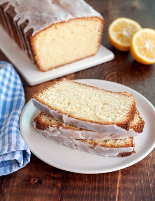 طرز تهیه پاند کیک لیمویی