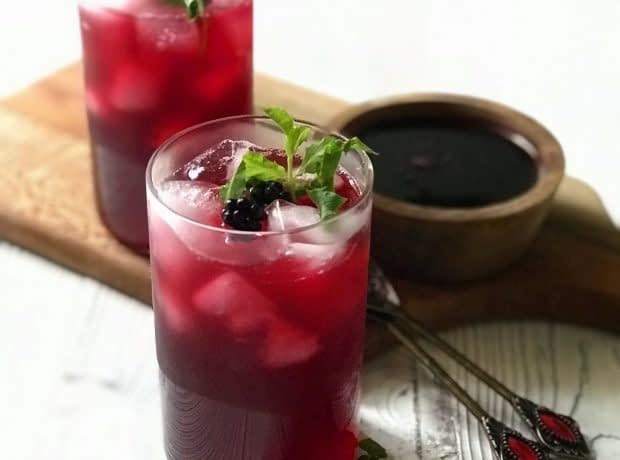طرز تهیه شربت تمشک مرحله به مرحله شربت تمشک