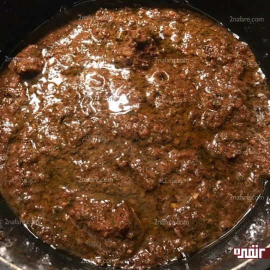 جا افتادن خورشت