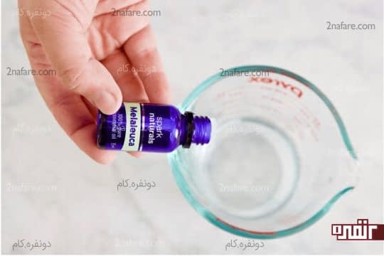 مخلوط کردن عصاره در آب