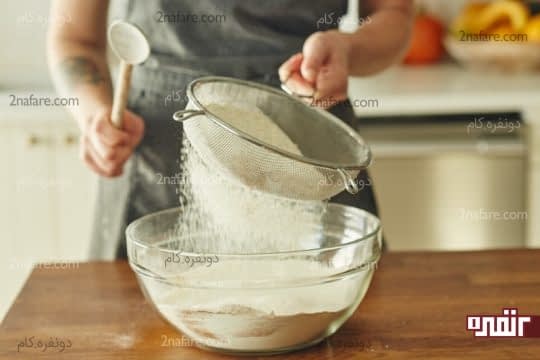 مخلوط کردن مواد خشک