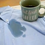 پاک کردن لکه قهوه از روی لباس