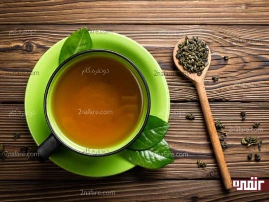 چای سبز و لاغری