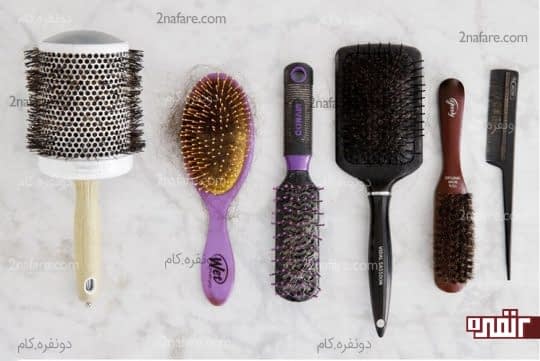 چطور برس موهامون رو تمیز کنیم
