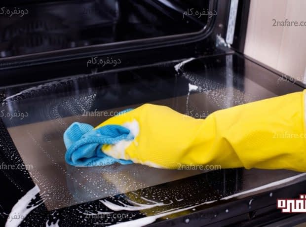 تمیز کردن فر با یک ترفند ساده چطور داخل فر رو تمیز کنیم؟