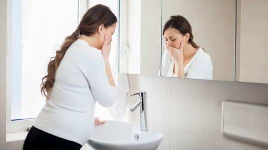 کاهش تهوع و افزایش اشتها