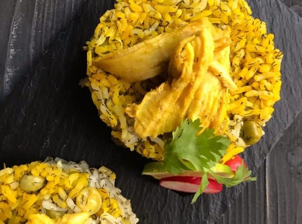 طرز تهیه شوید پلو با نخود فرنگی شوید پلو با نخود