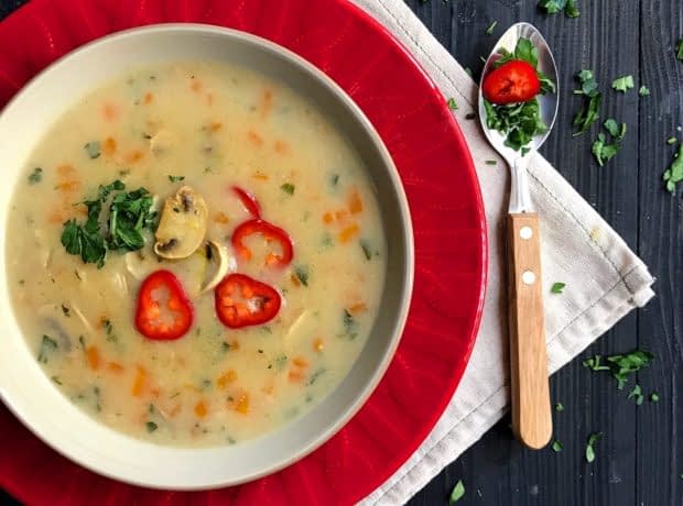 طرز تهیه سوپ سریع جو و سبزیجات سوپ جو و سبزیجات
