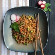 طرز تهیه پلو چینی مرحله به مرحله پلو چینی