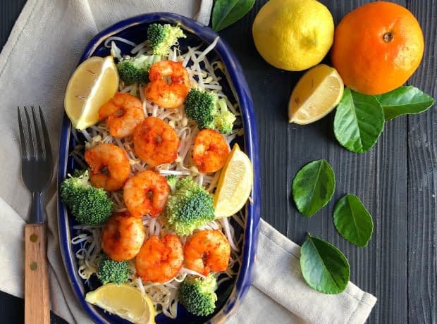 طرز تهیه میگو اسپایسی Spicy Shrimp Recipe