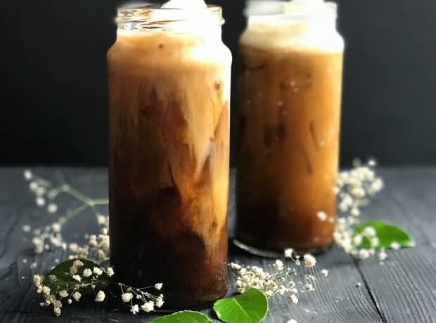طرز تهیه آیس کافی سریع مرحله به مرحله iced coffee