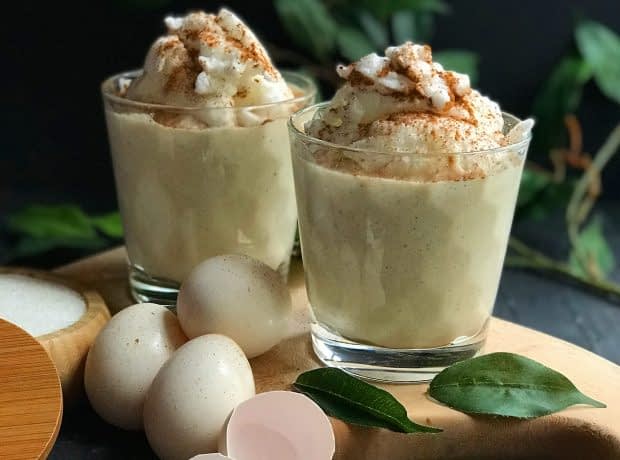 طرز تهیه اگ ناگ (معجون تخم مرغ) مرحله به مرحله اگ ناگ
