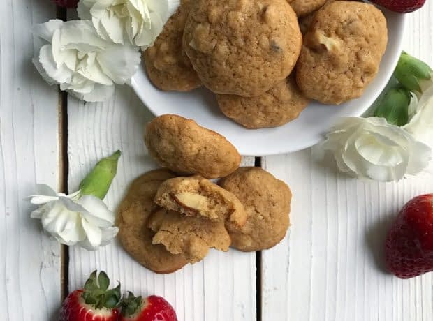 طرز تهیه شیرینی بادام مخصوص عید مرحله به مرحله almond cookie