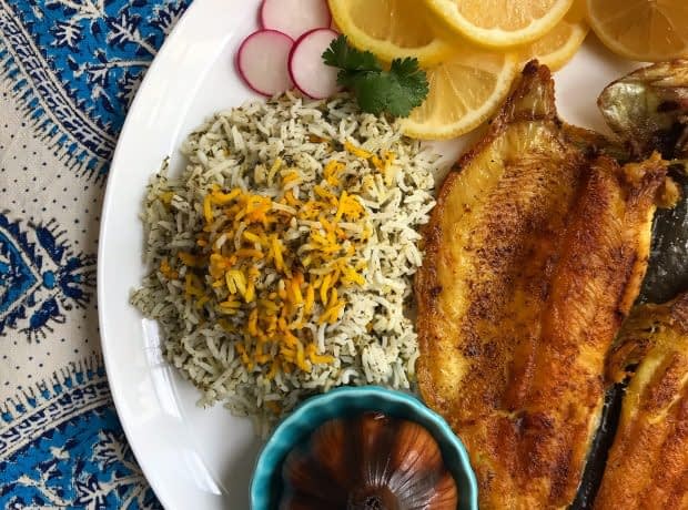 طرز تهیه ماهی قزل آلا سرخ شده مرحله به مرحله fried fish