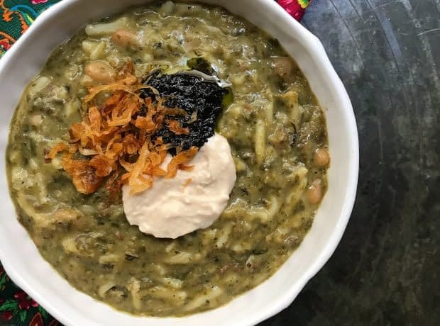 روش تهیه آش لوبیا سفید navy bean soup