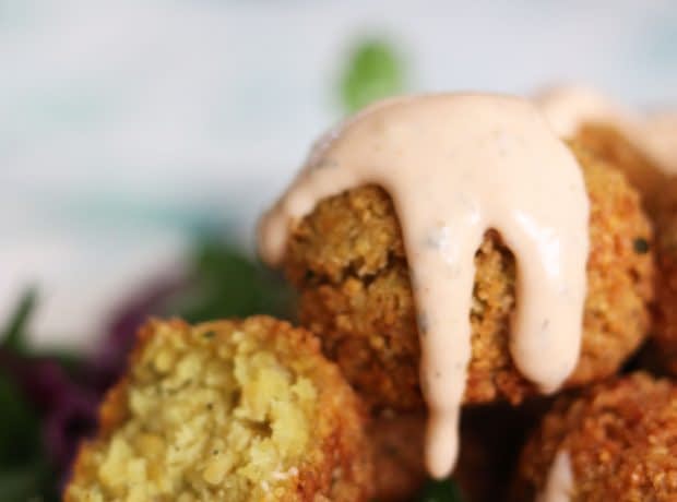 طرز تهیه فلافل خانگی آسان falafel