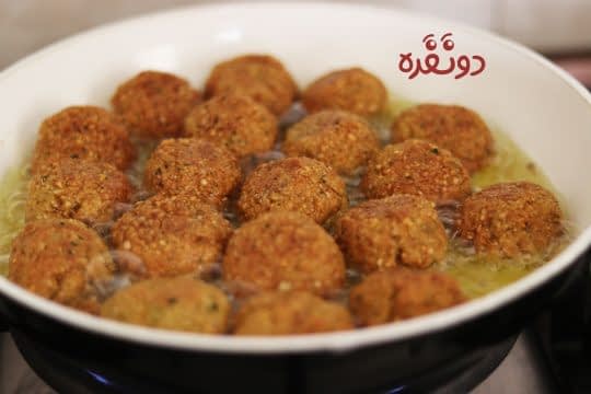 طرز تهیه فلافل