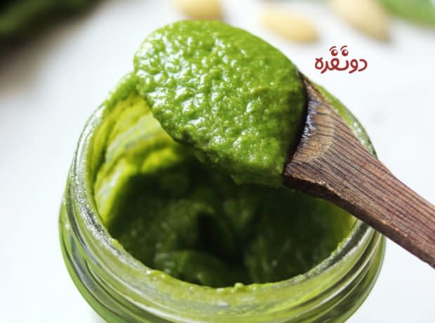 چطور سس پستوی خوش رنگ داشته باشیم؟ رنگ پستو